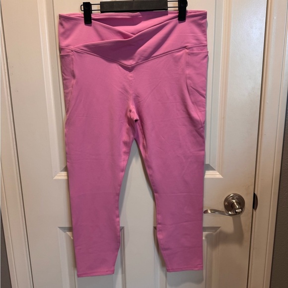 Fabletics Pants - Fabletics PureLuxe Pink Leggings